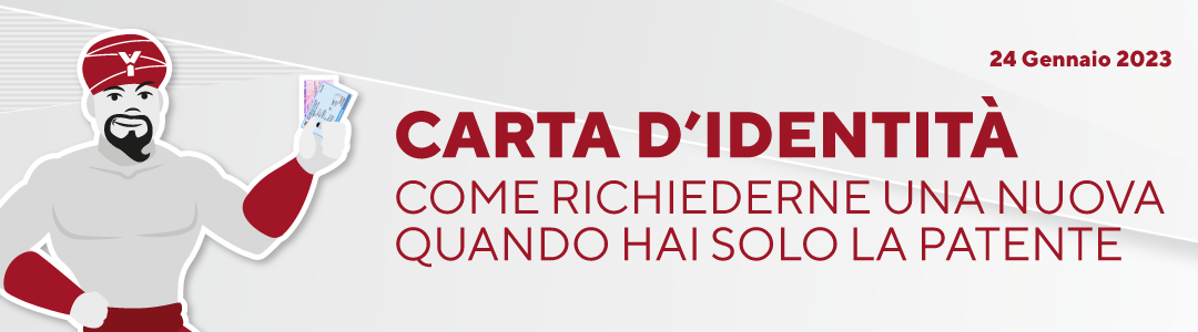 Carta d’identità: Come richiederne una nuova quando hai solo la patente